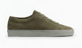 Silvercaelus Olive Green Suede Sneakers